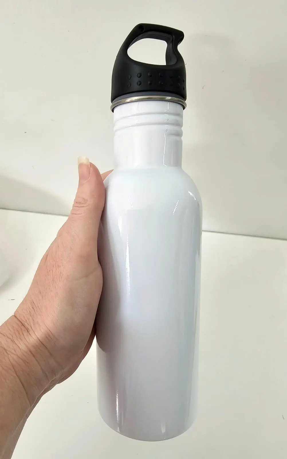 22ozAli3 Sublimation Blanks : 22oz (650ml) White Aluminum Water Bottle