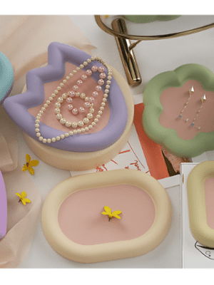 variesshapedmouldsall Resin & Epoxy : Shaped Coaster/Tray Silicone Moulds (5 Different Shapes)