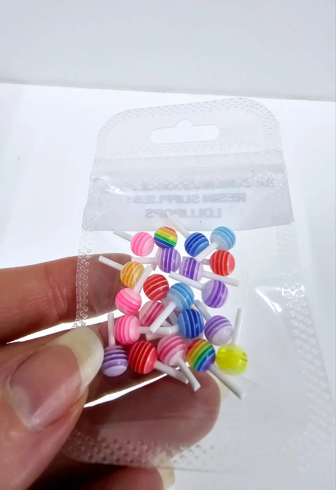 Resin Supplies : Fake Resin Acrylic Lollipops