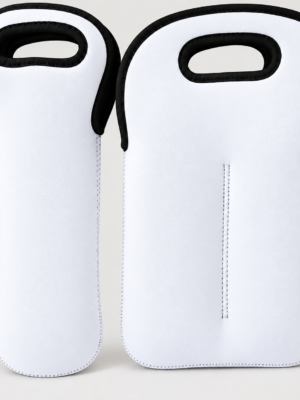 Sublimation Blanks : Blank Sublimation Neoprene Wine Bottle Bag – Single & Double