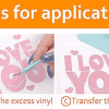 Teckwrap : Permanent Matte Sheet Vinyl 001 Range (30 by 30cm)