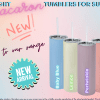 20oz colourred tumblers Sublimation Blanks : 20oz Straight Macaron Coloured Tumblers for Sublimation
