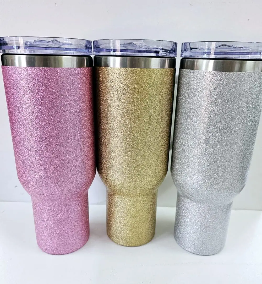 40ozGlitterAll Sublimation Blanks : 40oz Glitter Tumblers (Stanley Dupe)