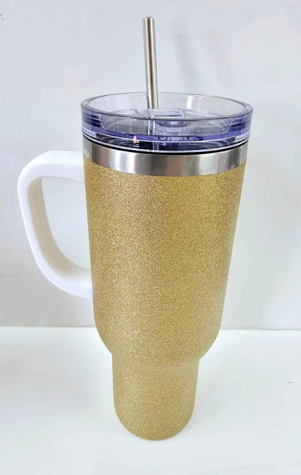 40ozGlitterGold2 Sublimation Blanks : 40oz Glitter Tumblers (Stanley Dupe)