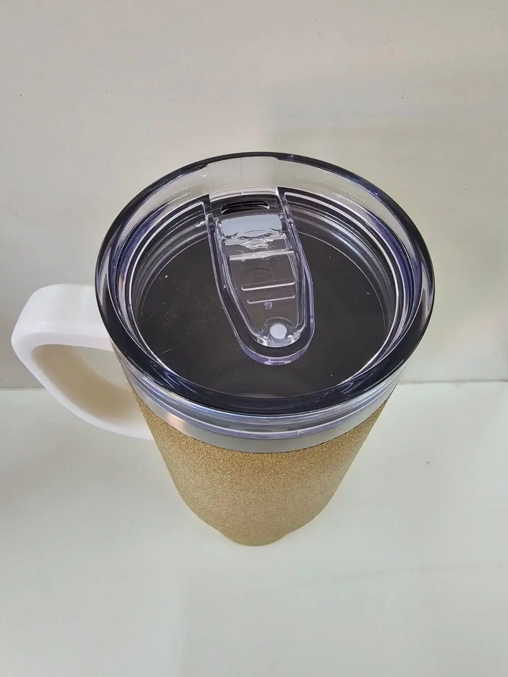 40ozGlitterLid Sublimation Blanks : 40oz Glitter Tumblers (Stanley Dupe)