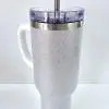 40ozGlitterSilver.2 Sublimation Blanks : 40oz Glitter Tumblers (Stanley Dupe)