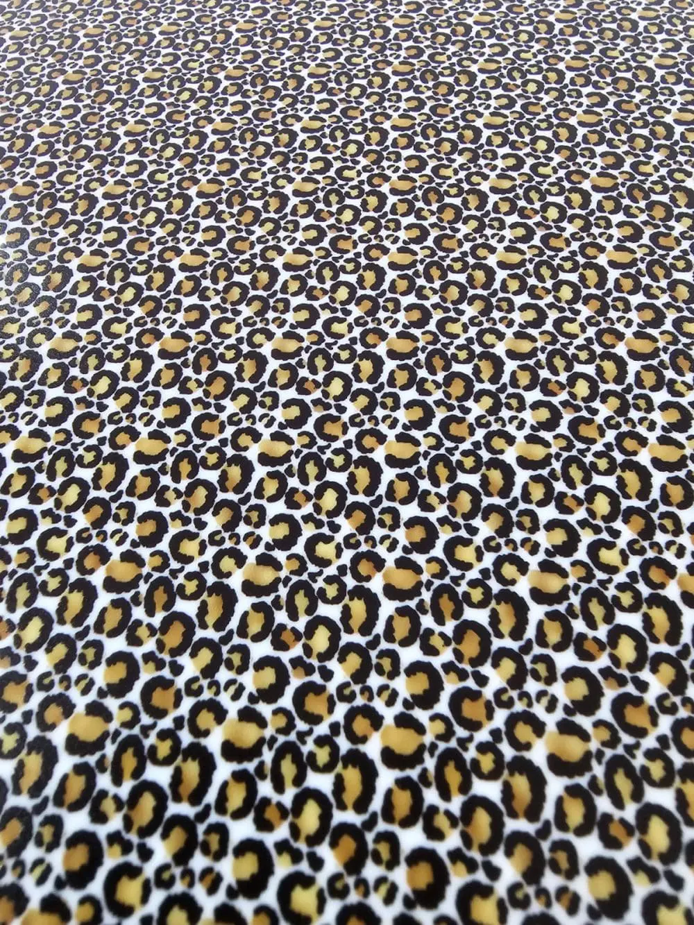 A4 Lepoard Print 01 DS on WHITE c Acrylic Blanks : Patterned LEOPARD PRINT 05 White Boards (A6, A5, A4, 30 by 30cm, A3 Single or Double Sided)