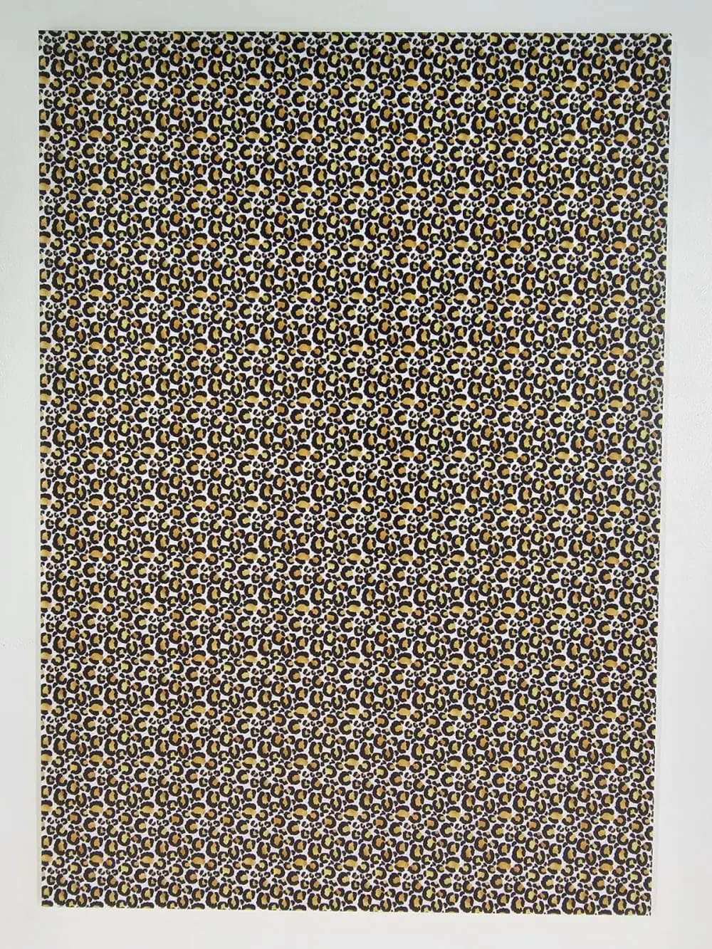 A4 Lepoard Print 01 DS on WHITE d Acrylic Blanks : Patterned LEOPARD PRINT 05 White Boards (A6, A5, A4, 30 by 30cm, A3 Single or Double Sided)