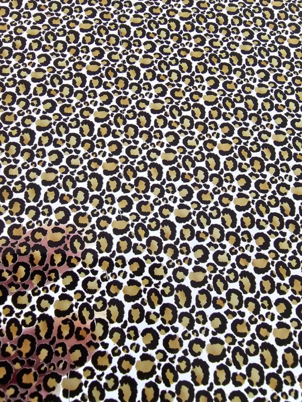 A4 Lepoard Print 01 SS Reverse Print on CLEAR BACK c Acrylic Blanks : Patterned LEOPARD PRINT 04 Clear Boards (A6, A5, A4, 30 by 30cm, A3 Single Sided Only)