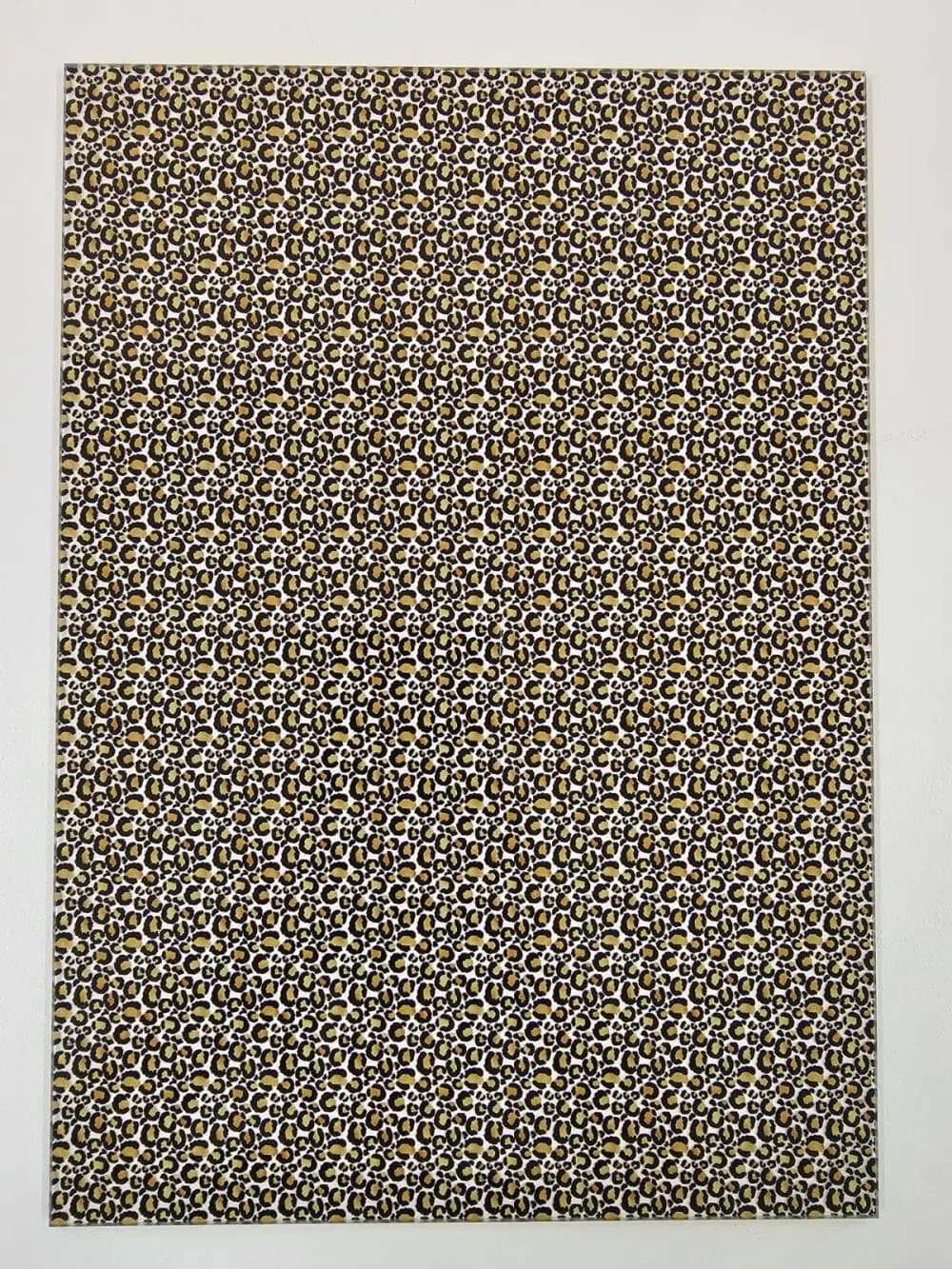 A4 Lepoard Print 01 SS Reverse Print on CLEAR FRONT d Acrylic Blanks : Patterned LEOPARD PRINT 04 Clear Boards (A6, A5, A4, 30 by 30cm, A3 Single Sided Only)
