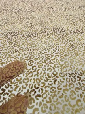 Acrylic Blanks : Patterned LEOPARD PRINT 02 Clear Boards (A6, A5, A4, 30 by 30cm, A3 Single Sided Only)