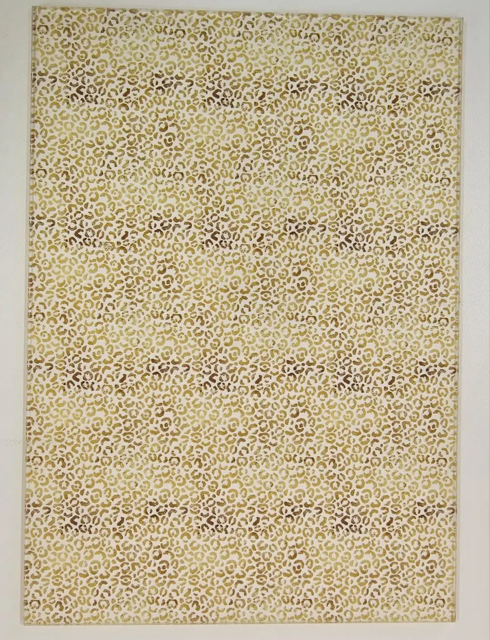 A4 Lepoard Print 01 SS Reverse Print on CLEAR FRONTb Acrylic Blanks : Patterned LEOPARD PRINT 02 Clear Boards (A6, A5, A4, 30 by 30cm, A3 Single Sided Only)