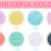 Colourful Pearl2 Teckwrap : Colour Pearl Adhesive Range (30 by 30cm)