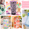 Colourful Pearl4 Teckwrap : Colour Pearl Adhesive Range (30 by 30cm)
