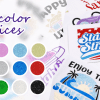 Glitter adhesive vinyl INTWC4243_c Teckwrap : Permanent Glitter Adhesive Vinyl Range (30 by 30cm)