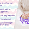 Glitter adhesive vinyl INTWC4243_d Teckwrap : Permanent Glitter Adhesive Vinyl Range (30 by 30cm)
