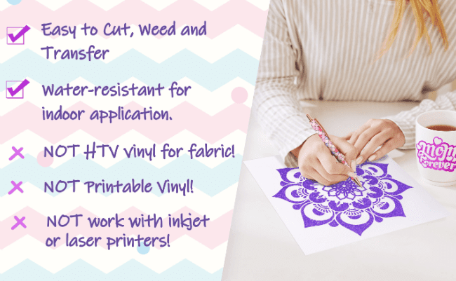 Glitter adhesive vinyl INTWC4243_d Teckwrap : Permanent Glitter Adhesive Vinyl Range (30 by 30cm)