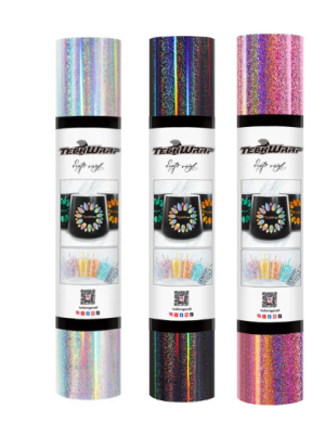 GlitterMermaid Teckwrap : Glitter Mermaid Adhesive Range (30 by 30cm)