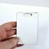 MDF Sublimation Luggage Tag 6 by 9cm Laser Sublimation Blanks : Super Glossy 3mm Sublimation Single or Double Sided MDF Luggage or Name Tag (includes strap)