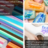 Teckwrap : Opal Adhesive Range (30 by 30cm)