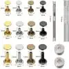 Arts & Crafts : 480 Piece Leather Double Sided Rivets Set With Tools