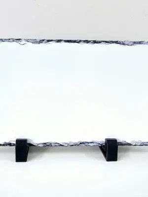 Sublimation Blanks : Matte Slate stone, Large Rectangle (21.5by 11.5cm) Sublimation (ZZ)
