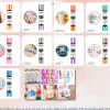 Teckwrap : Opal Adhesive Range (30 by 30cm)