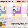 Teckwrap : Permanent UV Colour Changing Adhesive Vinyl Range (30 by 30cm)