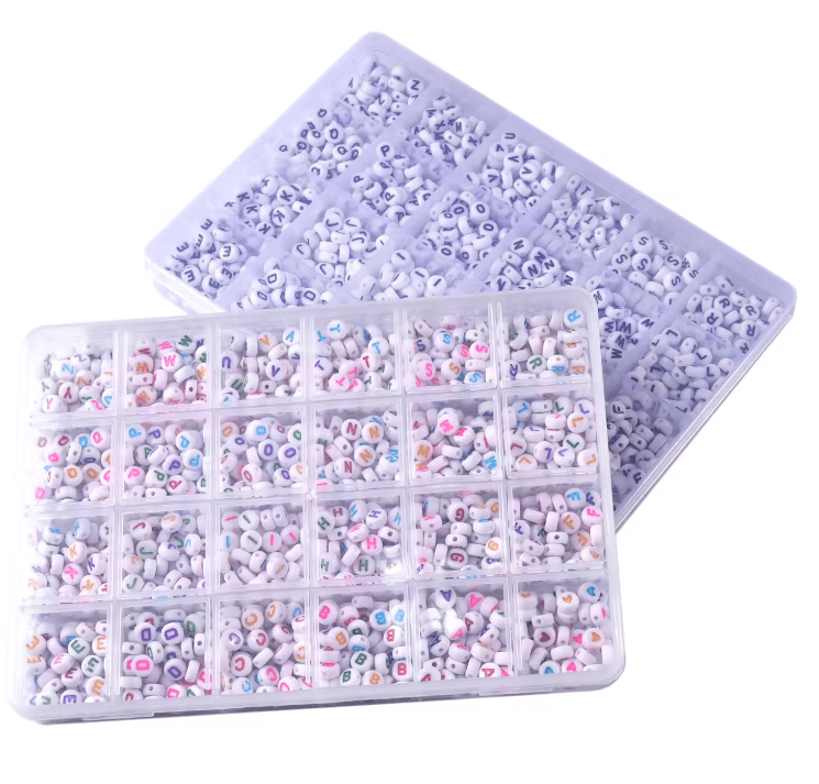 2 1200pc alpha beads Jewelry : 1200 Acrylic Alpha Beads (#2)