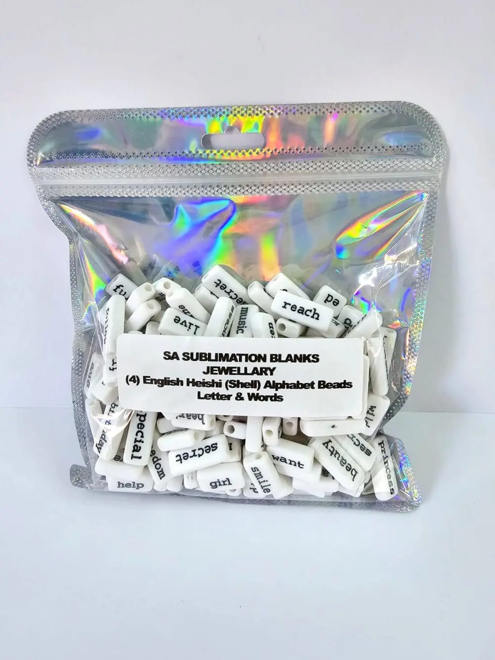 4 Words3 Jewelry : Letter Word Beads (#4)