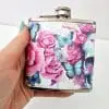 PU Leathere HipFlask6 Sublimation Blanks : PU Leather Steel Hip Flask (6, 7 and 8oz)