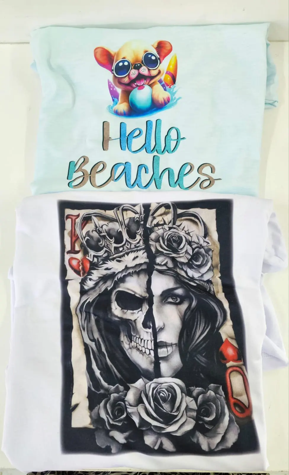 Sublimation Blanks : Women's Crew Cut Polyester Tshirts