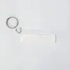 Sublimer 5mm SS Kecyain Sublimation Blanks : 3mm Sublimer 2 Toned Numberplate + split keyring and connector(ZZ)