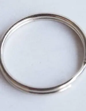 Keychain : 30mm Silver Keyring (Individual, Packs of 50, 100, 500 and 1000)