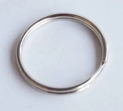 30cmkeychainsilver Keychain : 30mm Silver Keyring (Individual, Packs of 50, 100, 500 and 1000)