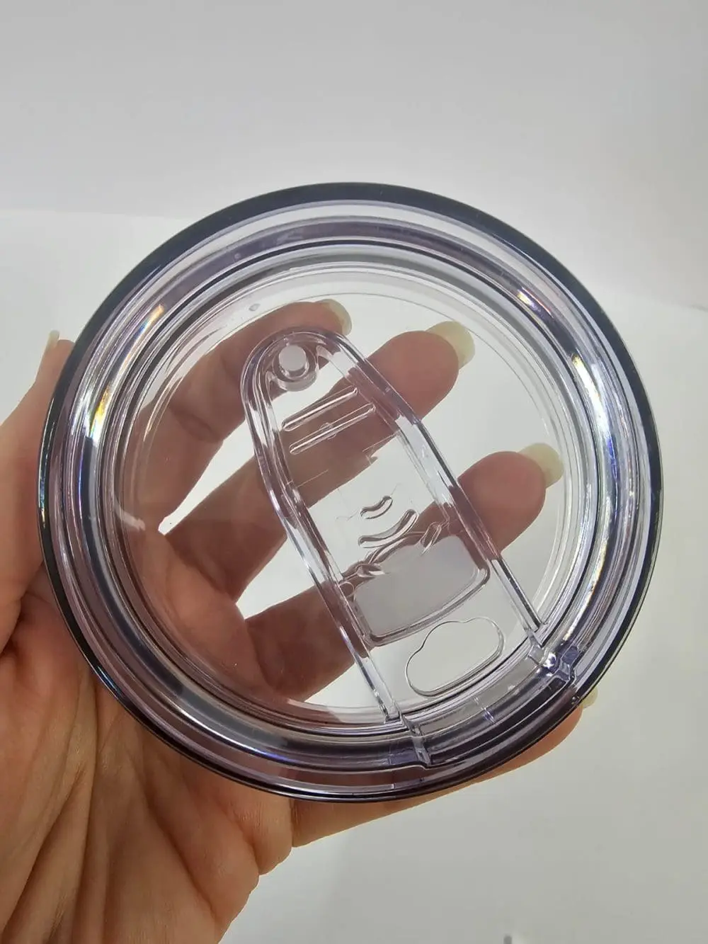 40ozSliderLid1 Consumables : 40oz Stanley Dupe CLEAR LEAK PROOF Slider Replacement Lids