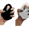 Laser Acrylic Shapes : BLACK & WHITE Irregular Nail Pallet Acrylic