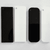 Laser Acrylic Shapes : 3mm BLACK or WHITE Tag (number plate) Keychain (Square & Round)