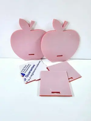 Apple2 Laser DIY Acrylic : Apple Pen/Pencil Holder