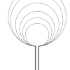 3D UV Prints : Direct UV Print to CLEAR Circle Cake Toppers (8, 10, 12, 15, 18, 20cm)