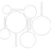 3D UV Prints : Direct UV Print to CLEAR Circle Cake Toppers (8, 10, 12, 15, 18, 20cm)
