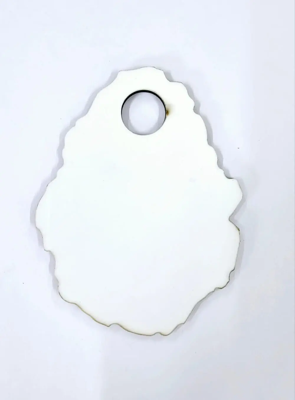 Laser Sublimation Blanks : Super Glossy 3mm Sublimation MDF Irregular Nail Pallet