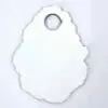 Laser Sublimation Blanks : Super Glossy 3mm Sublimation MDF Irregular Nail Pallet