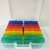 Storage Container Colour.2 Arts & Crafts : 17 Piece Storage Container with 16 Inner Cases Plastic Storage Boxes with handle