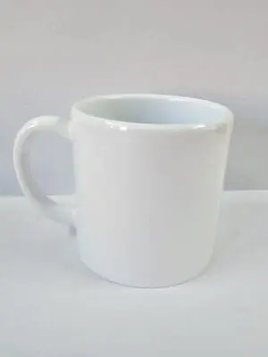 Sublimation Blanks : 6oz Straight White Polymer Mugs (ZZ)