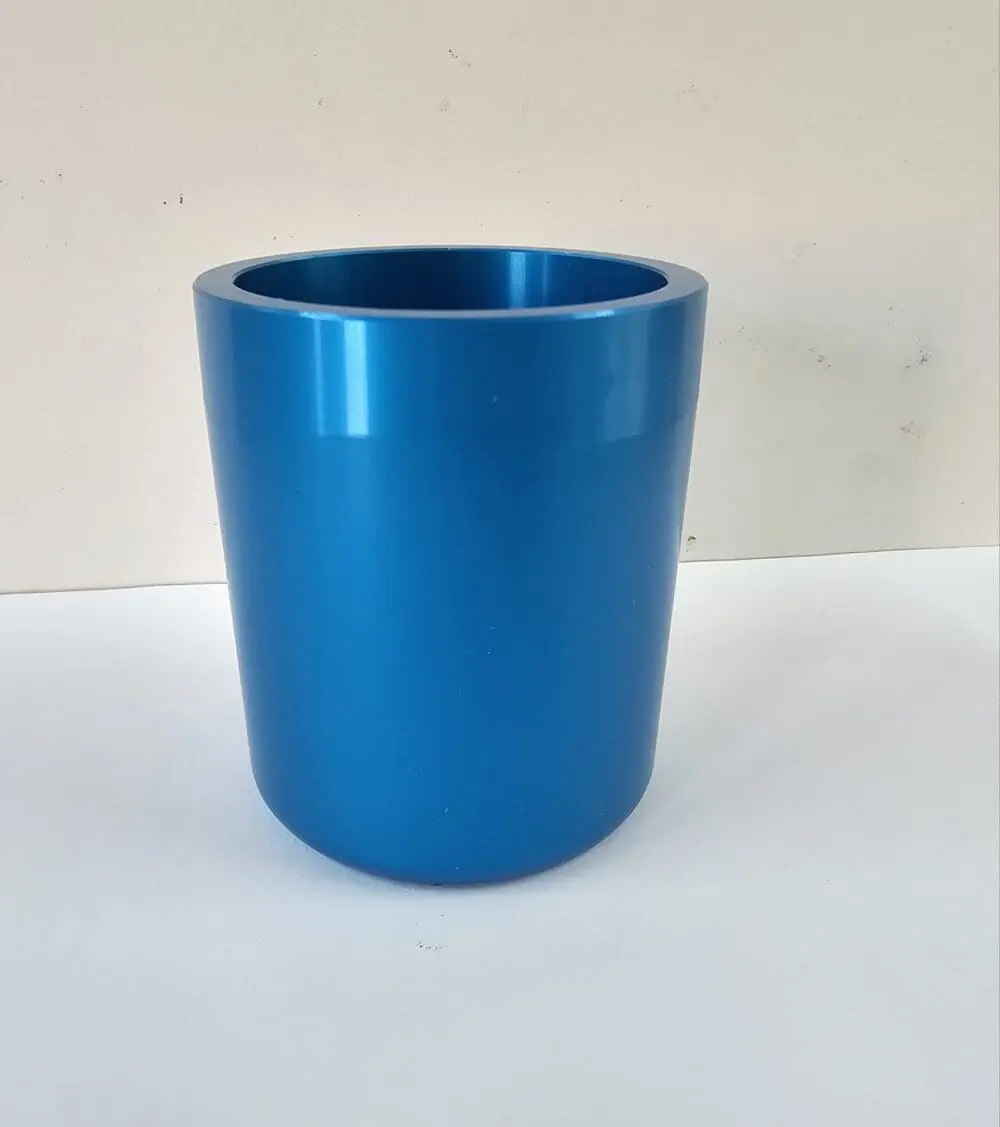 6oz round polymer mug Sublimation Blanks : Metal 6oz Insert For ROUND Polymer Mug (ZZ/TTX)
