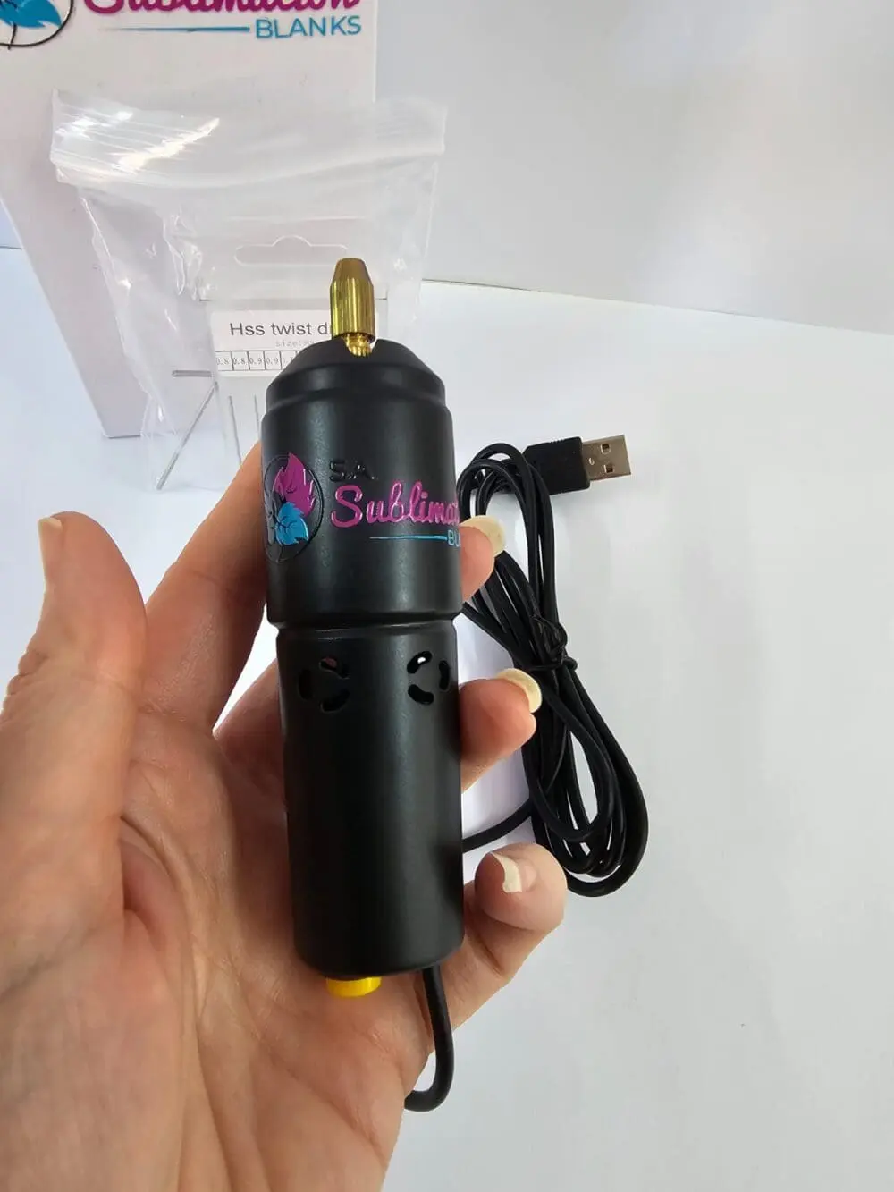Resin & Epoxy : Handheld Mini Electric Drill (Includes drill bits)