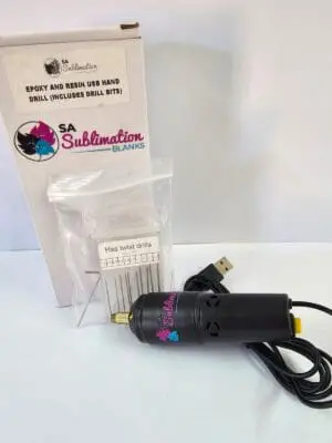 DrillSet2 Resin & Epoxy : Handheld Mini Electric Drill (Includes drill bits)