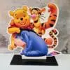IMG-20240726-WA0063 Lazer & UV Character Cut Out : Pooh & Friends with Stand (Pooh1)