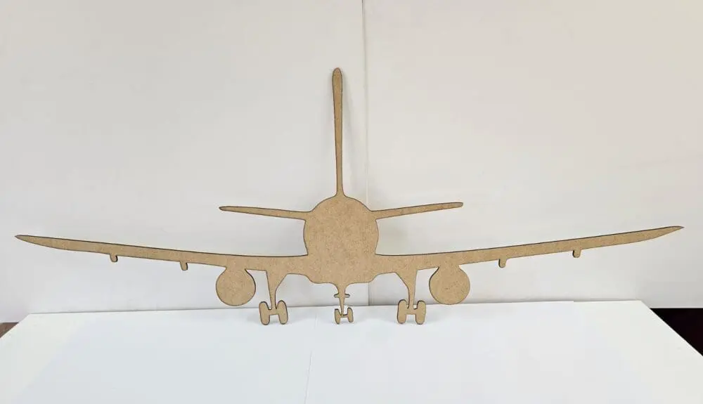 MDF Plane Laser DIY Wall Art : MDF Plane (3mm or 6mm)
